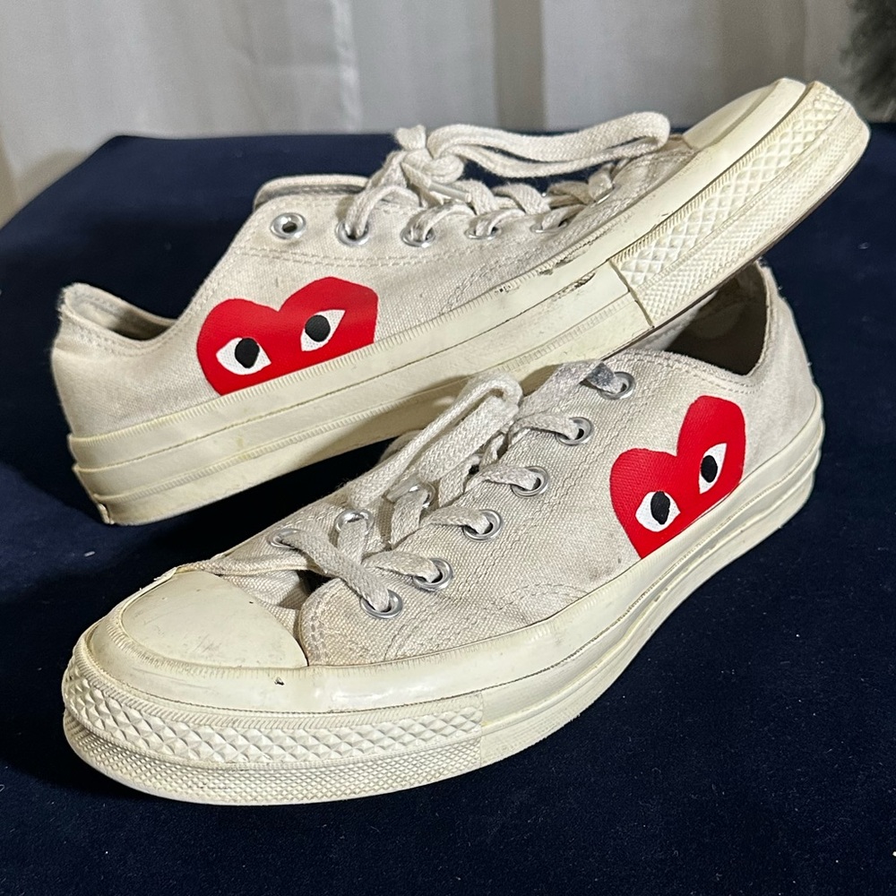 Low top Comme des Garçon Converse sneakers